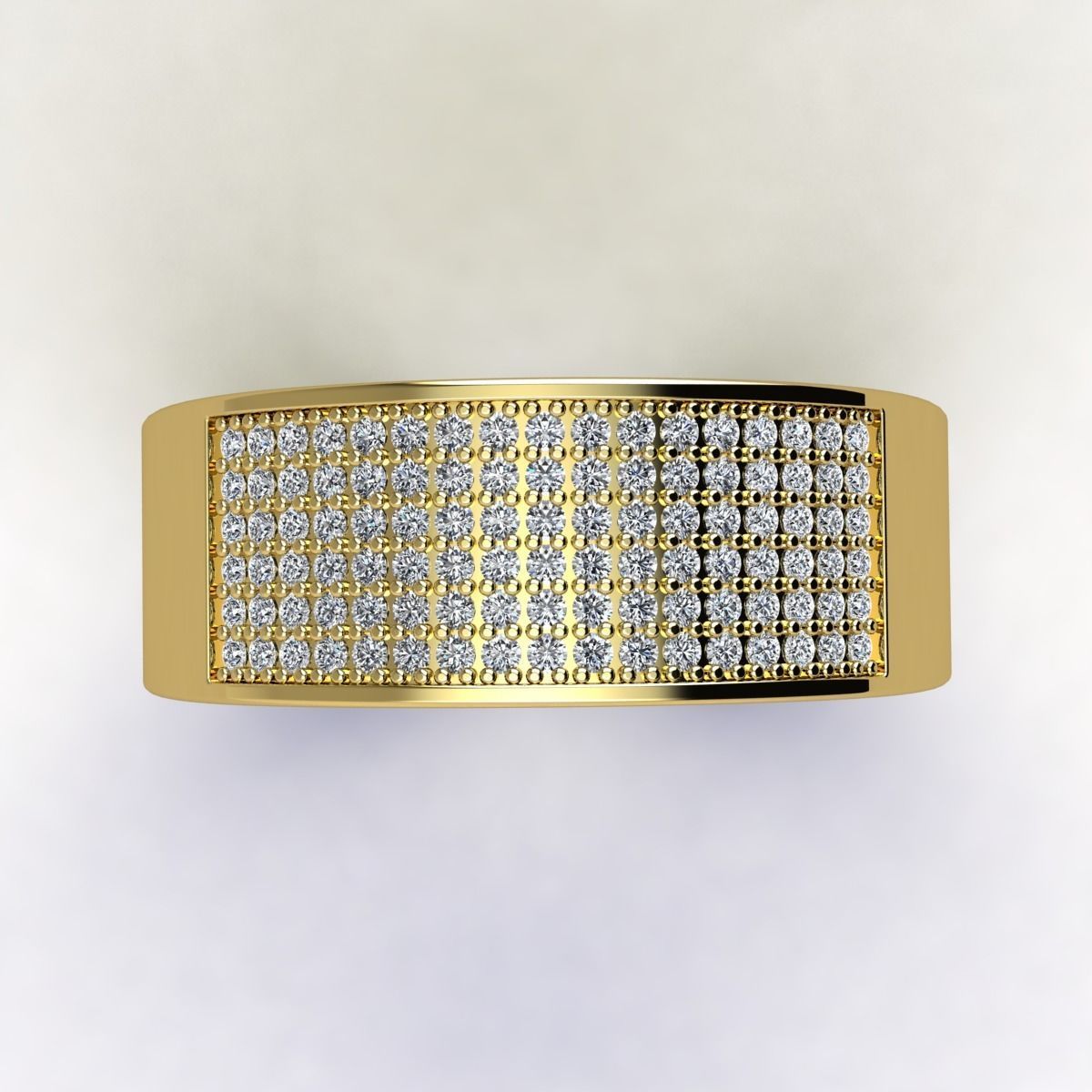 Mens Ring STl 3D print model_7