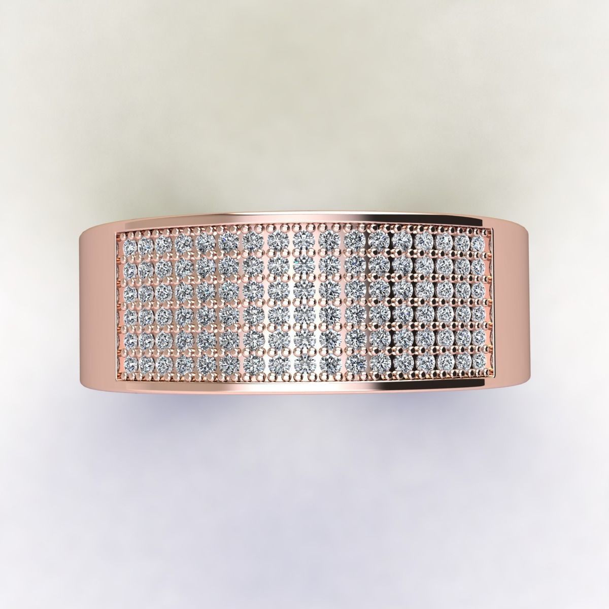 Mens Ring STl 3D print model_8