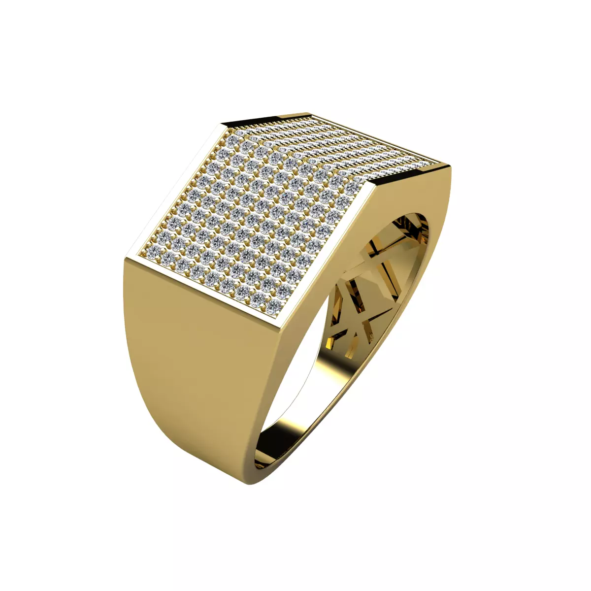 Mens Ring  3D print model_0