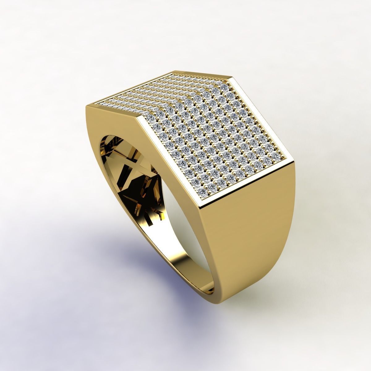 Mens Ring  3D print model_10