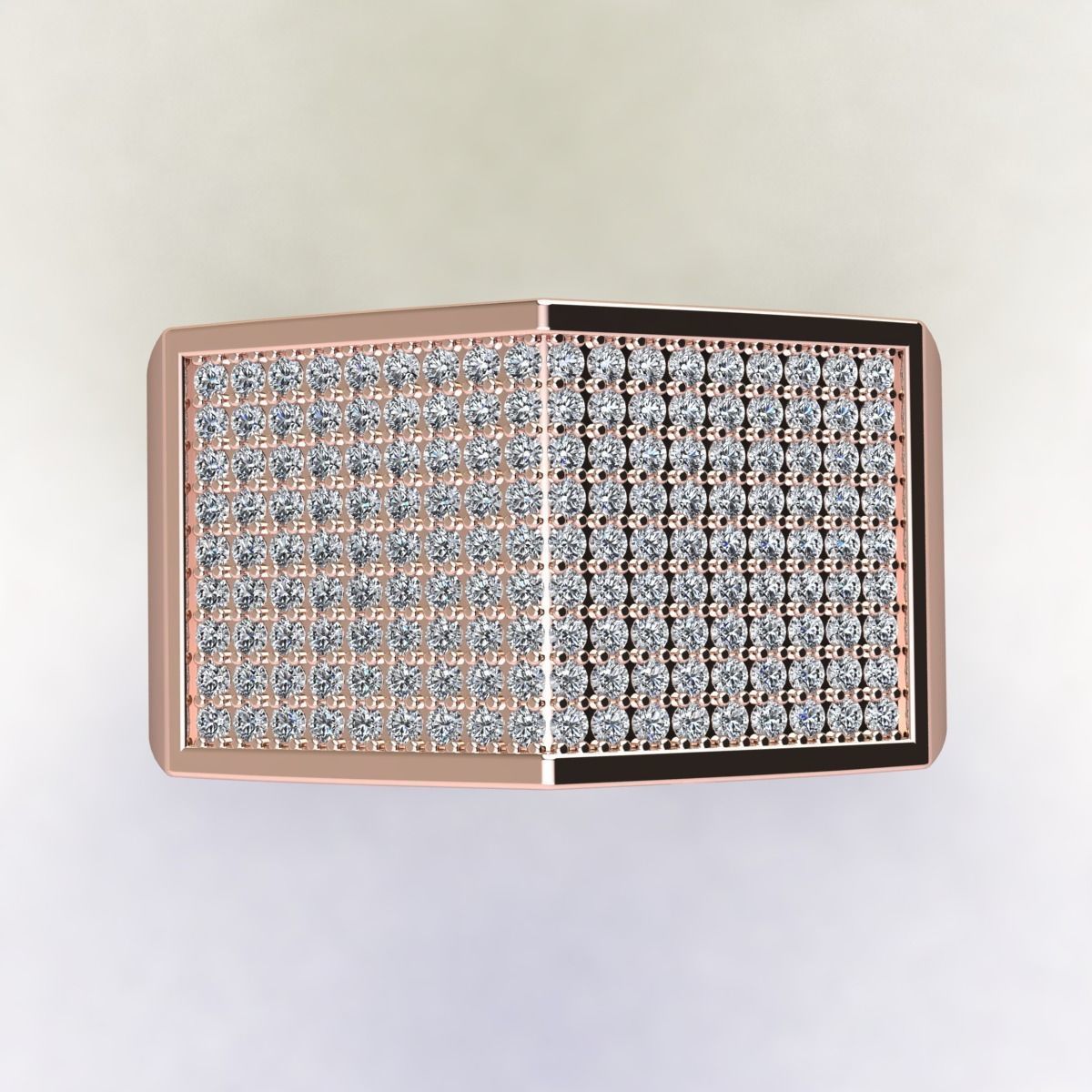 Mens Ring  3D print model_8