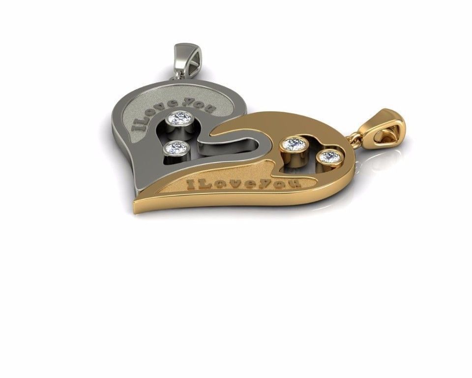 Hart Pendant 3D print model_2