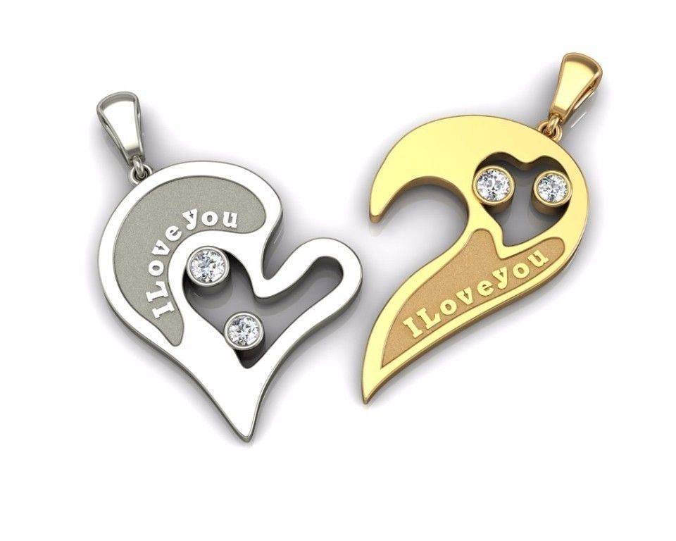 Hart Pendant 3D print model_1