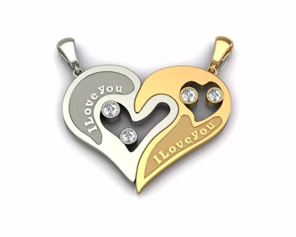 Hart Pendant 3D print model_0