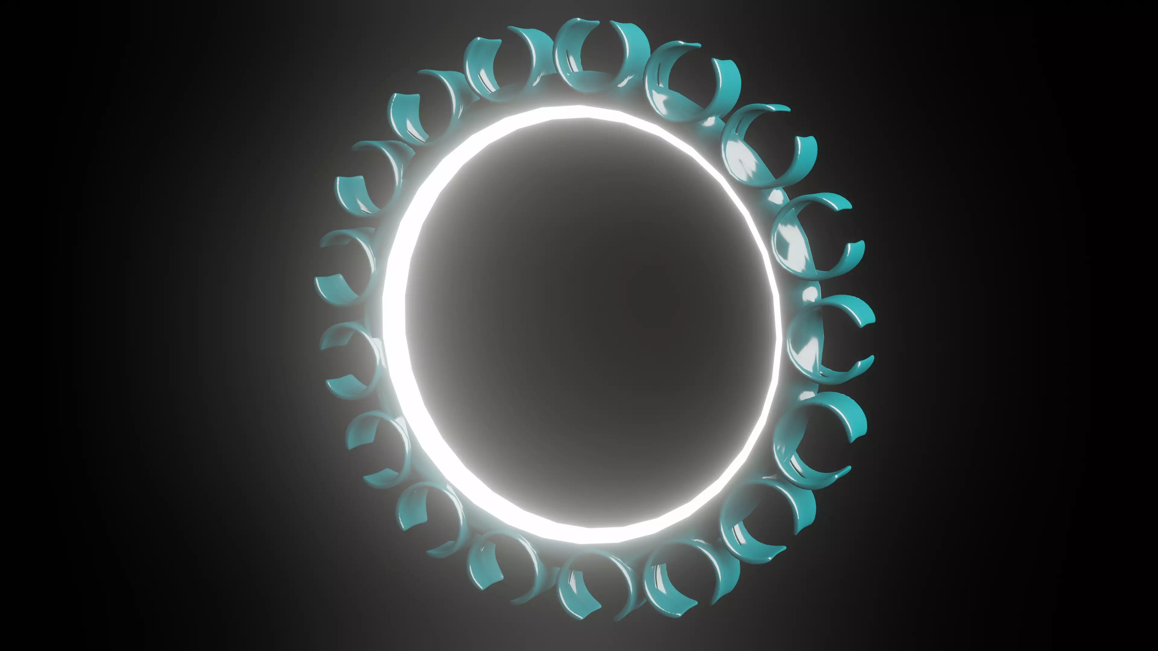 circle light 3D model