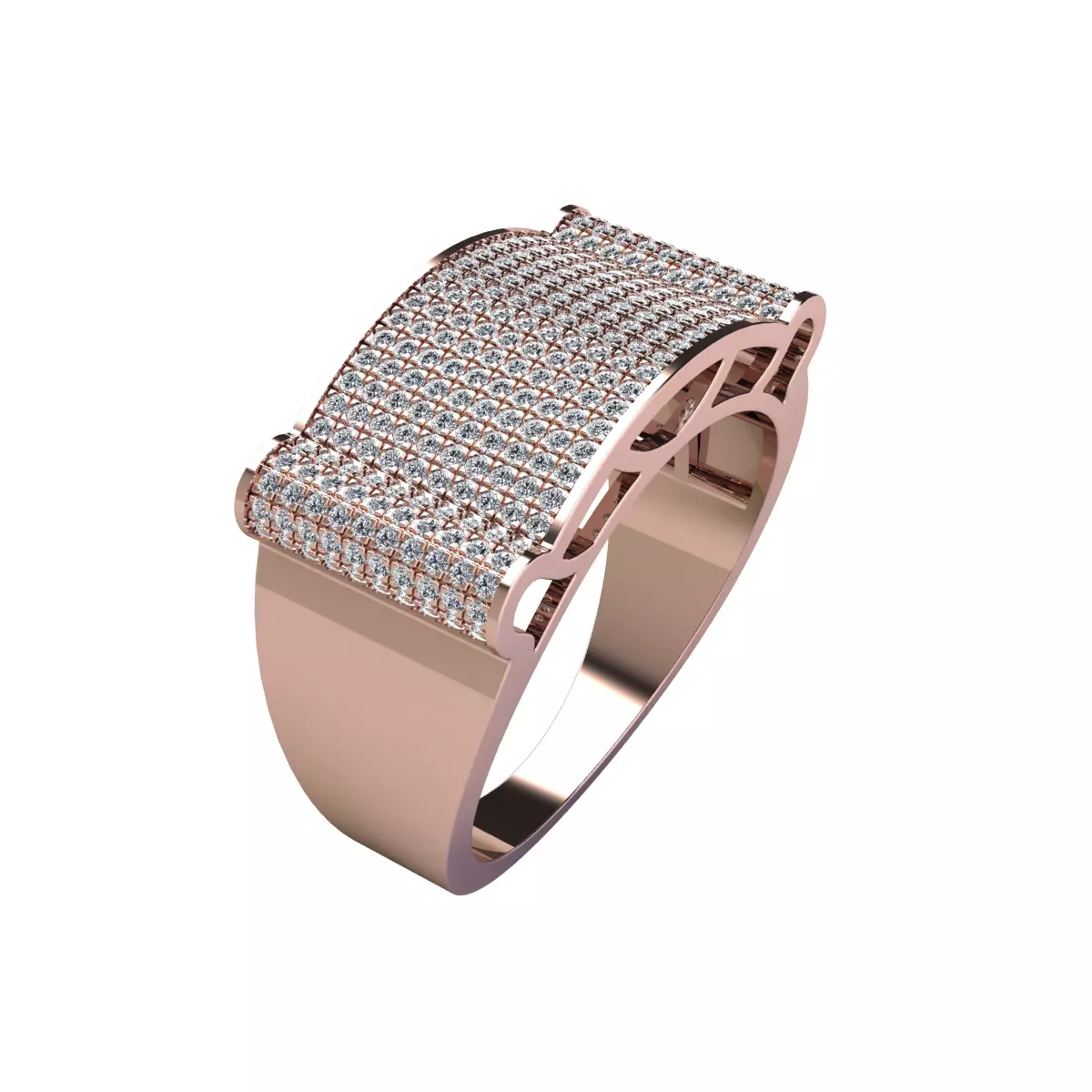 mens Ring  3D print model_0