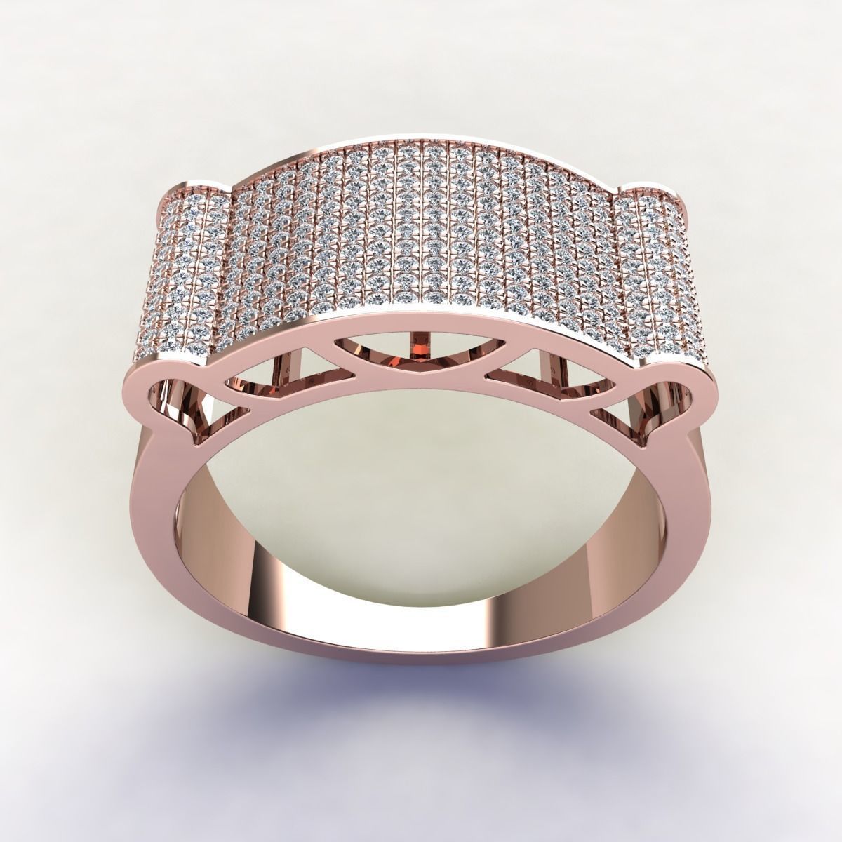 mens Ring  3D print model_5