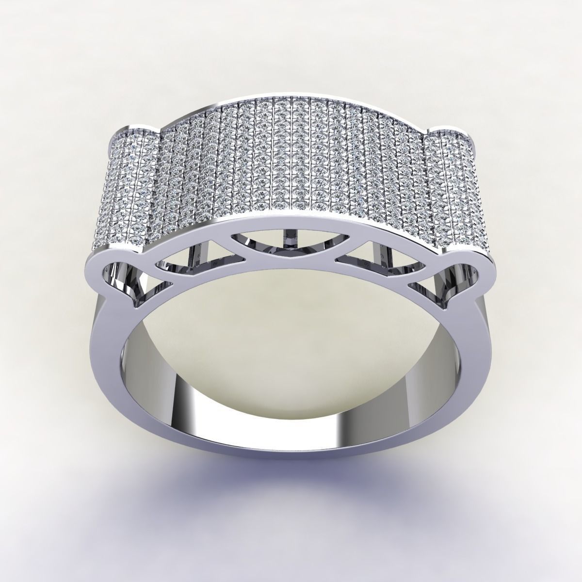 mens Ring  3D print model_6