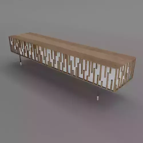 Drops Showcase 3D model Drops Showcase 3D model