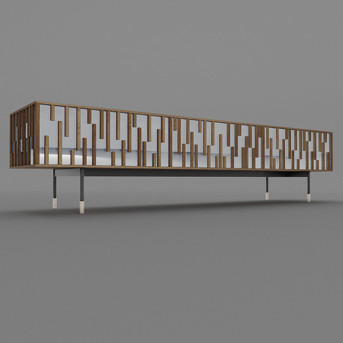 Drops Showcase 3D model_4