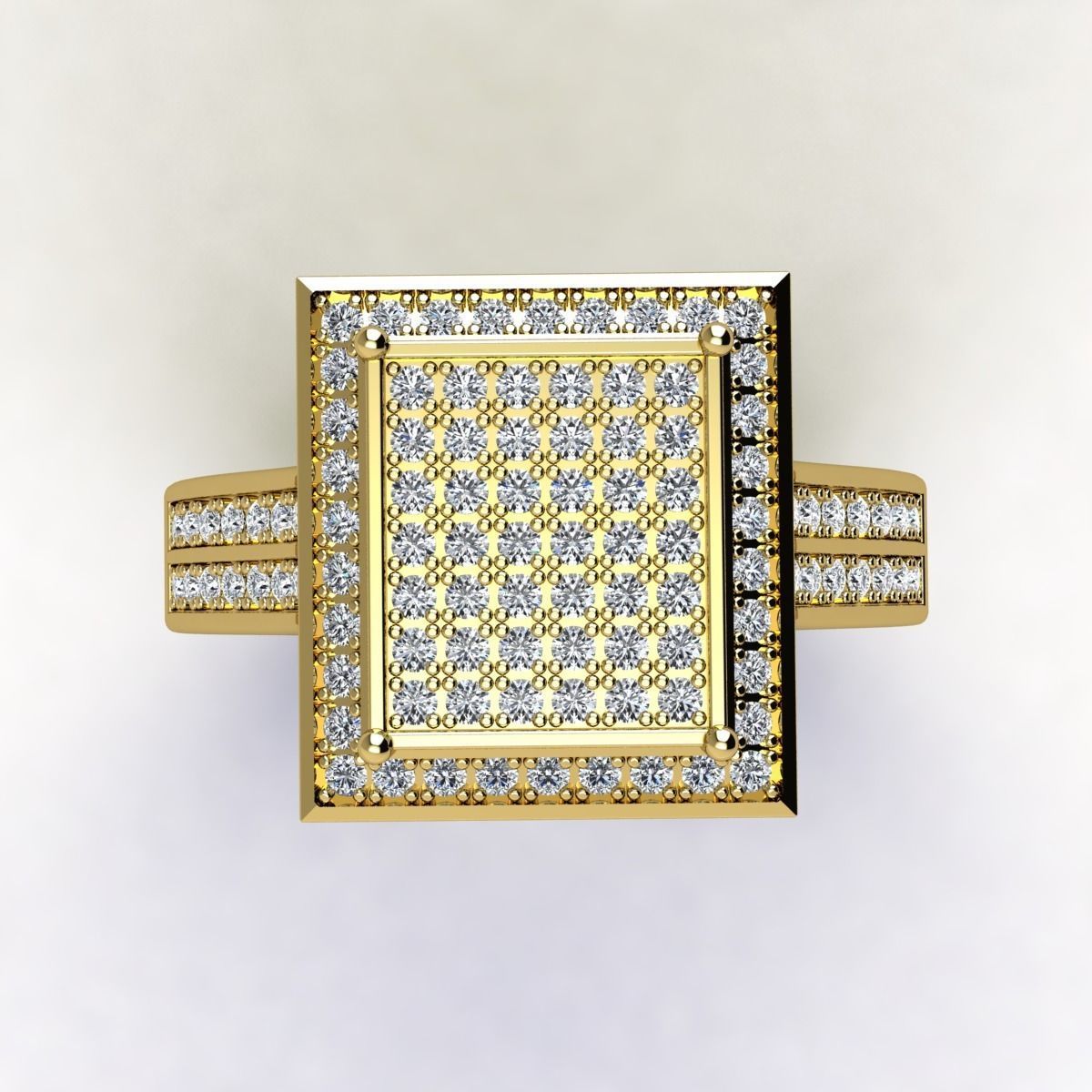 Mens Ring 3D print model_7