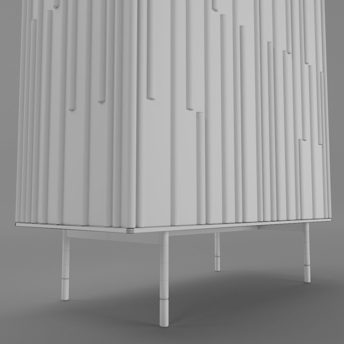 Drops Bookcase 3D model_15
