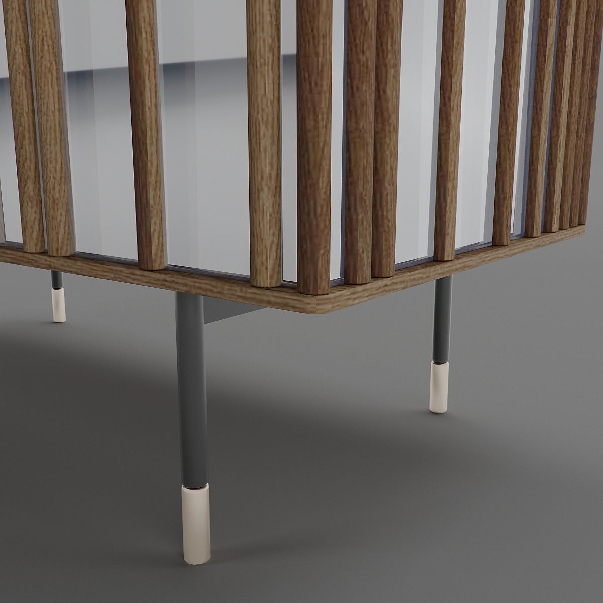 Drops Bookcase 3D model_3