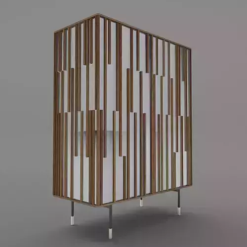Drops Bookcase 3D model Drops Bookcase 3D model