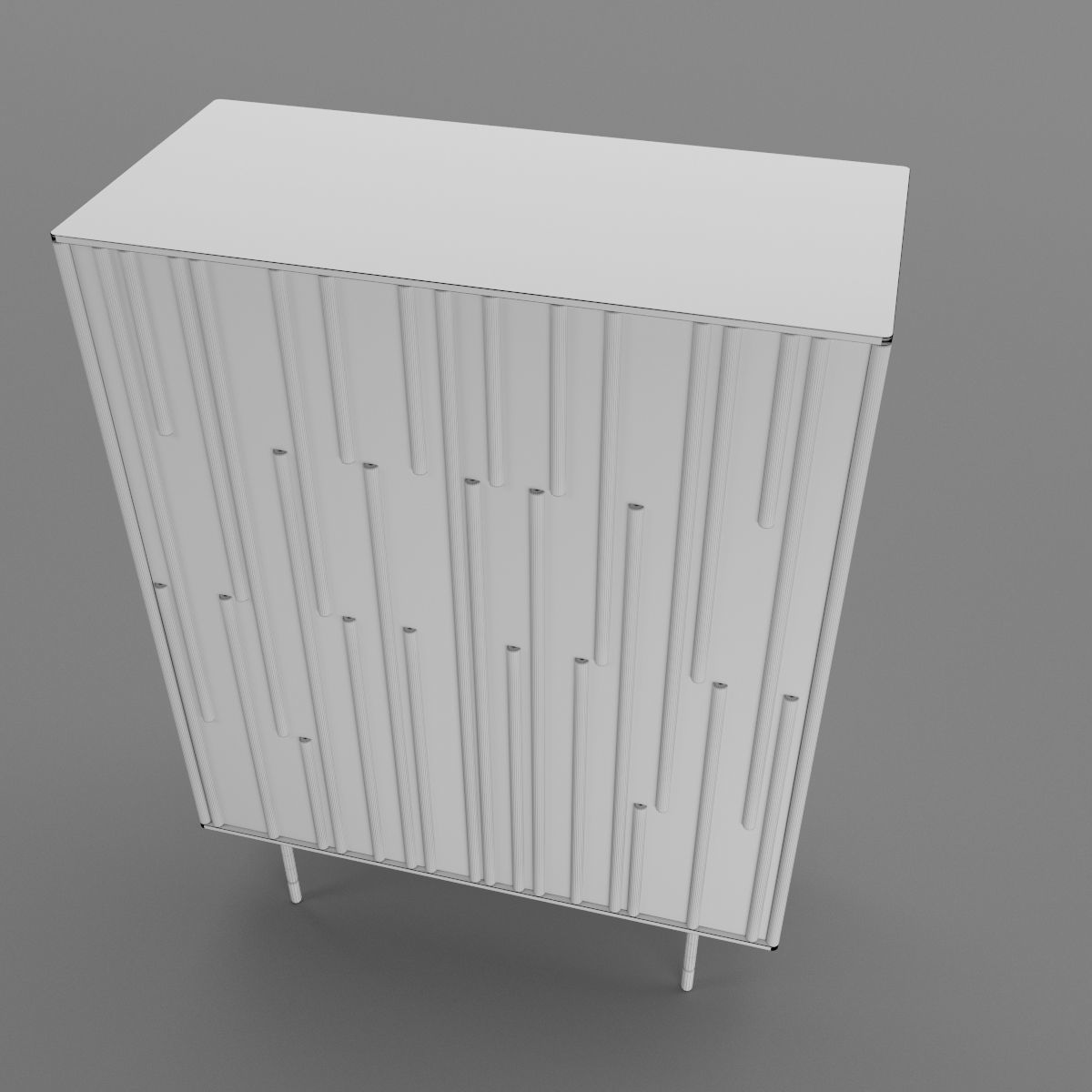 Drops Bookcase 3D model_18