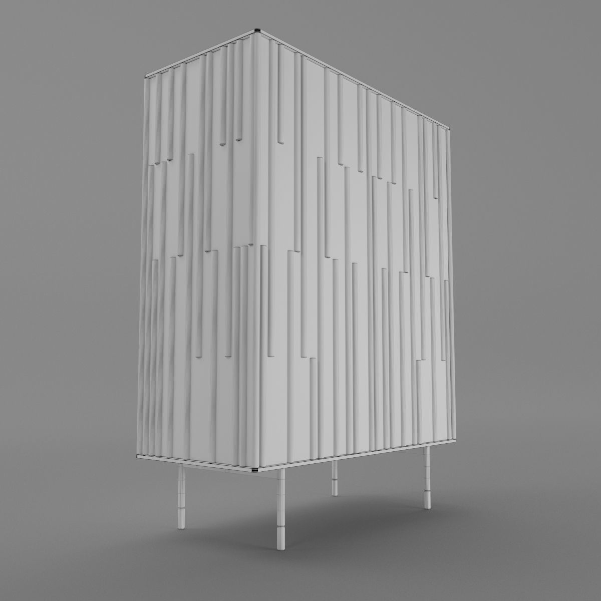 Drops Bookcase 3D model_17