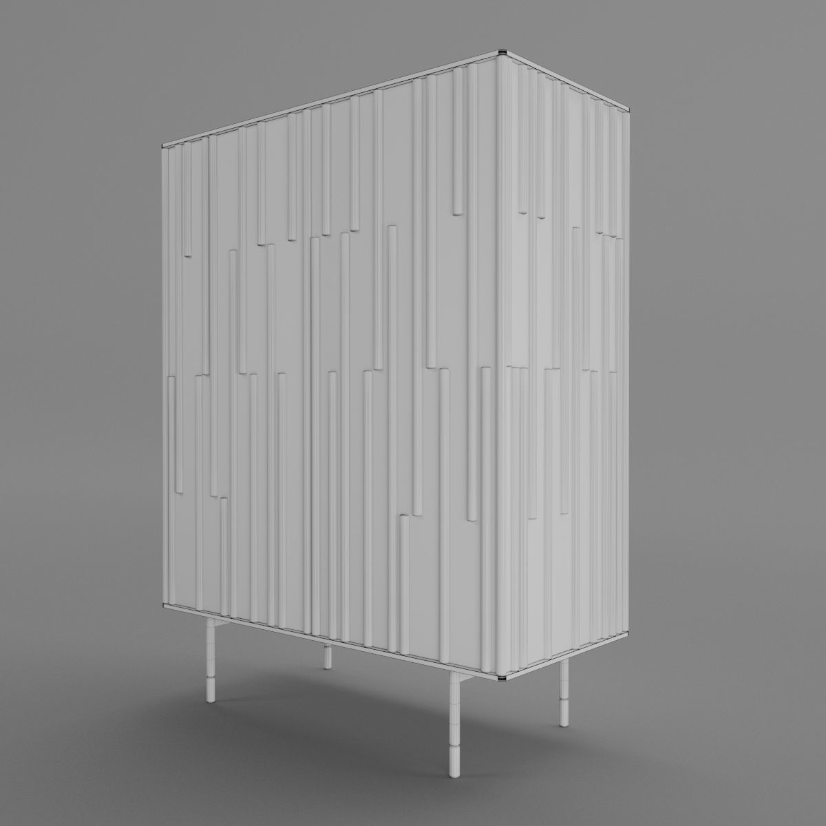 Drops Bookcase 3D model_19
