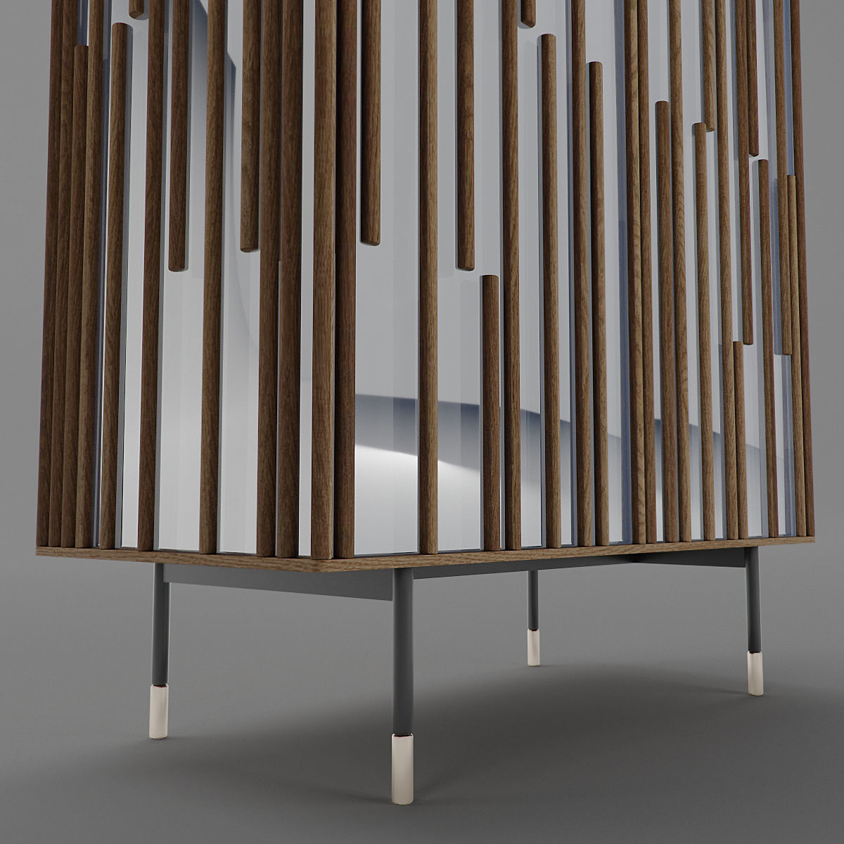 Drops Bookcase 3D model_5