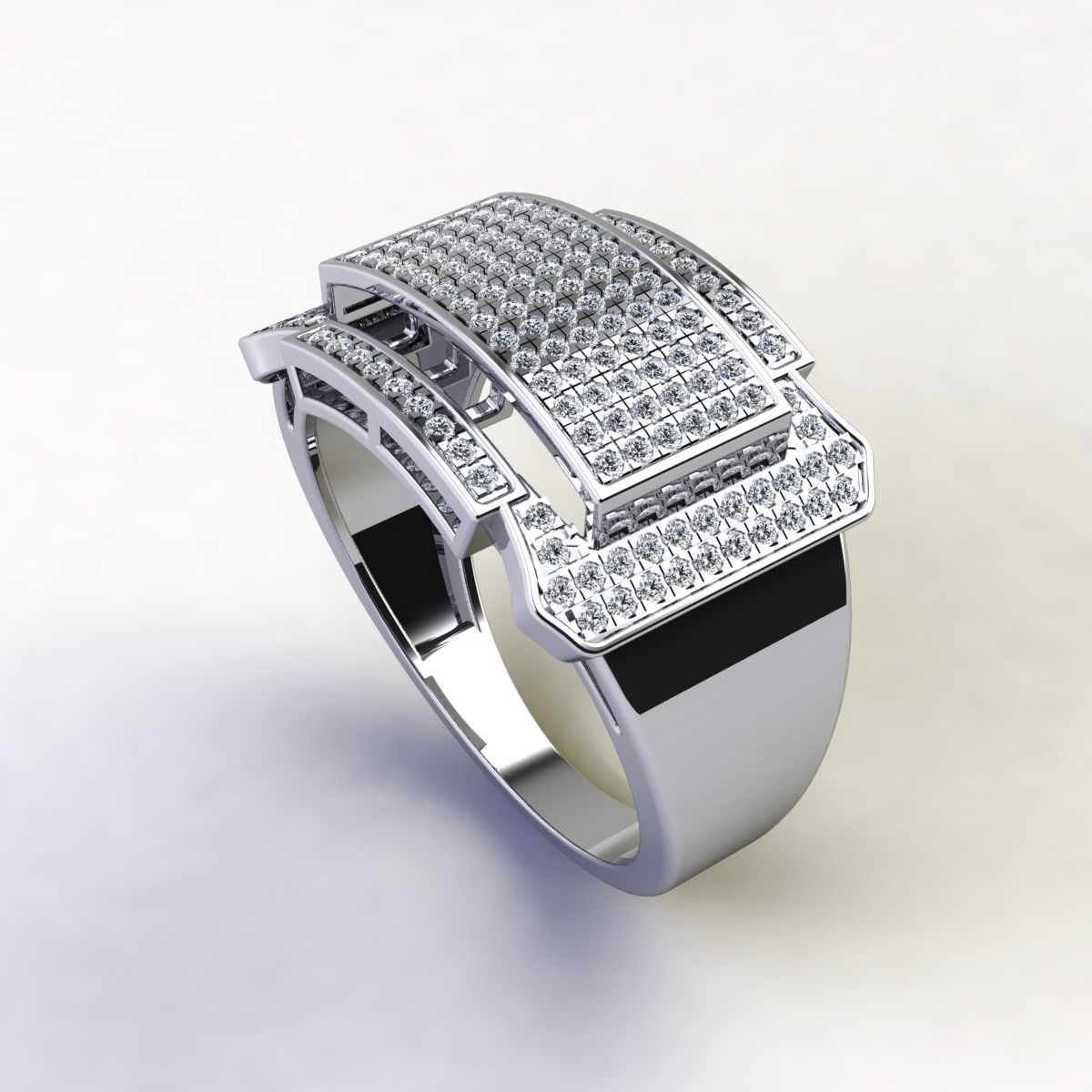 mens Ring  3D print model_12