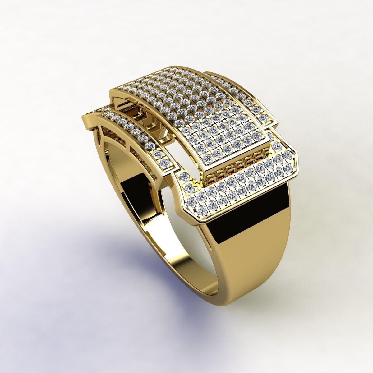 mens Ring  3D print model_10