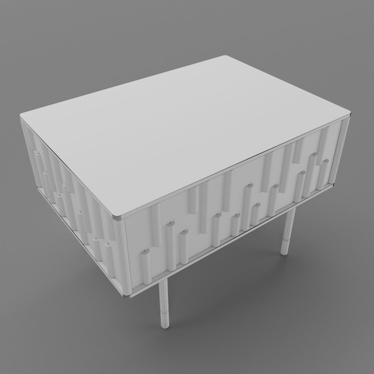 Drops Night Bedside Drawer   3D model_17