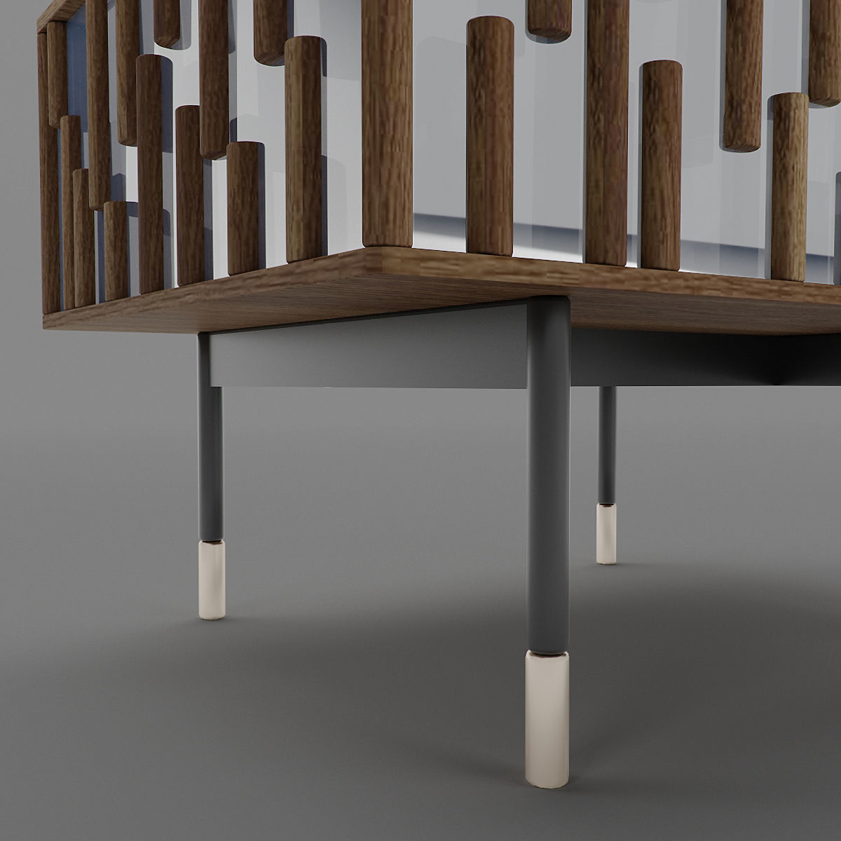 Drops Night Bedside Drawer   3D model_7