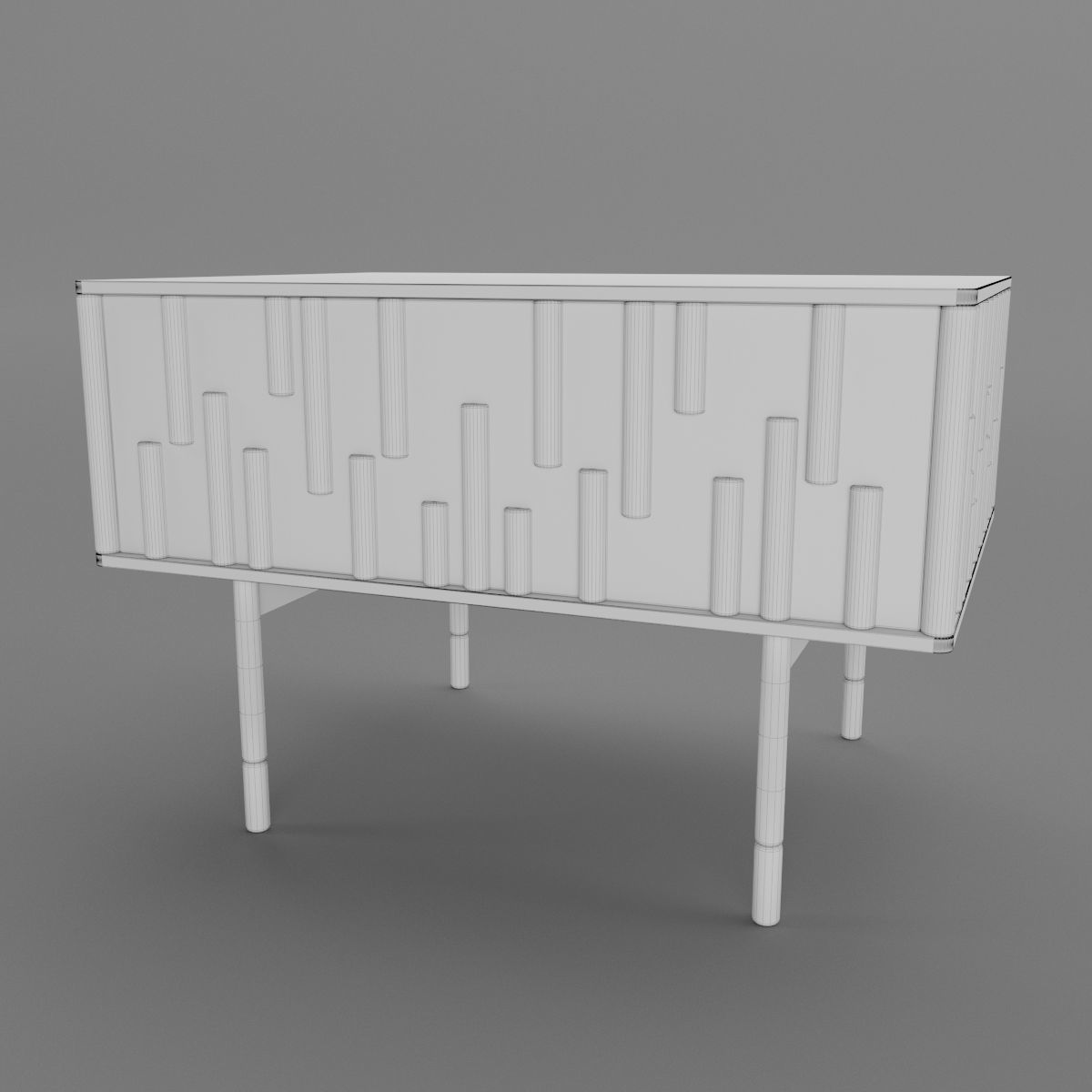 Drops Night Bedside Drawer   3D model_11