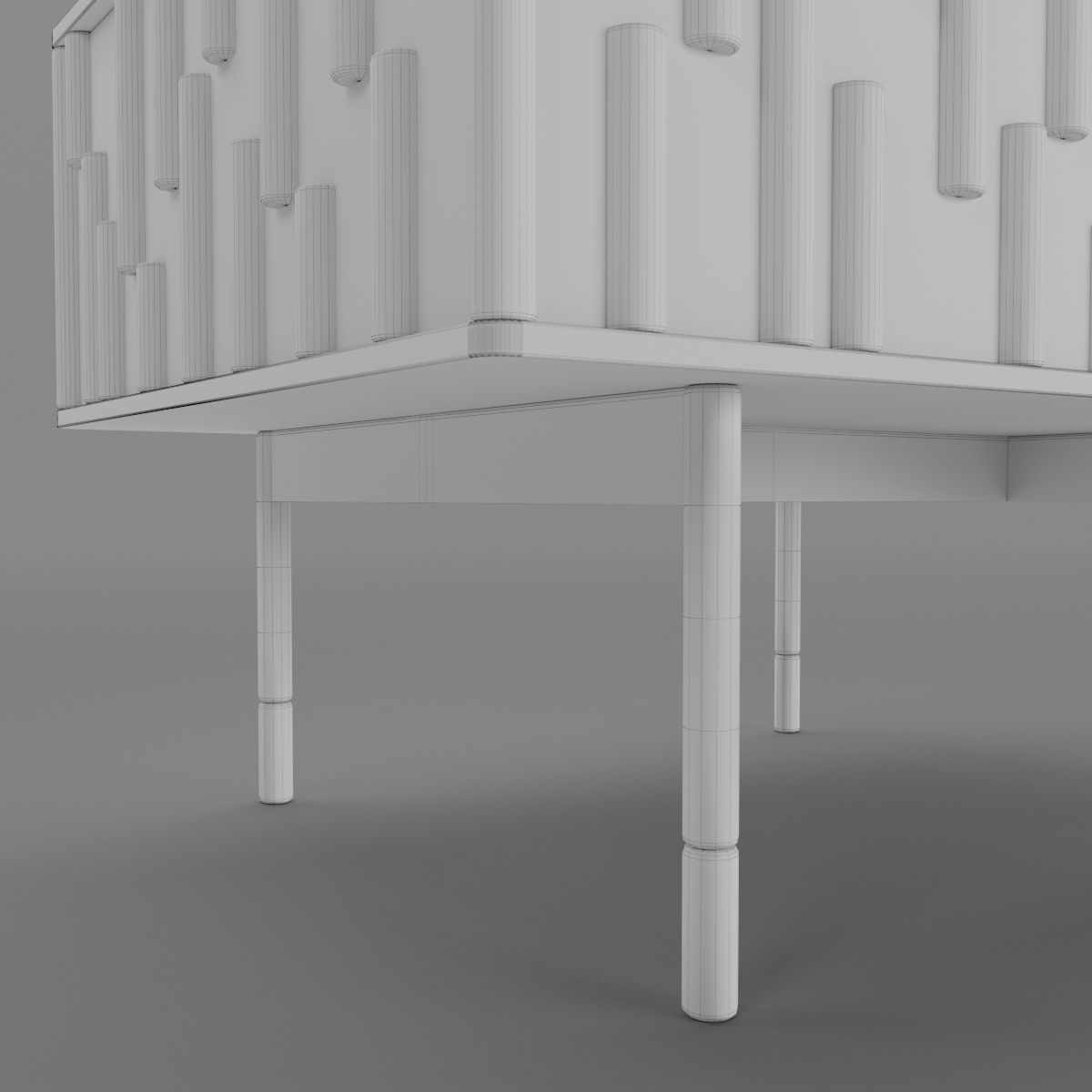 Drops Night Bedside Drawer   3D model_13