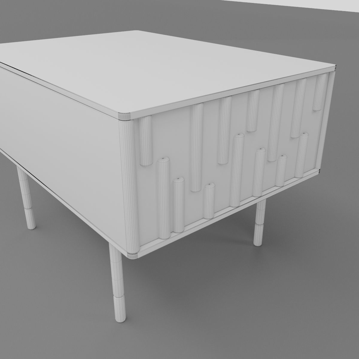 Drops Night Bedside Drawer   3D model_15