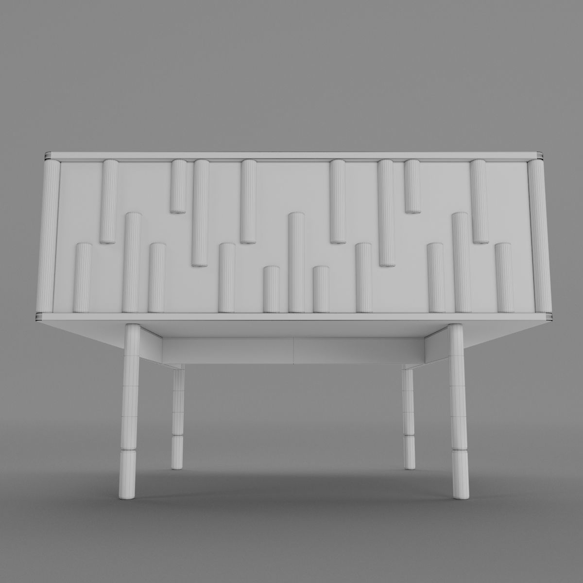 Drops Night Bedside Drawer   3D model_14