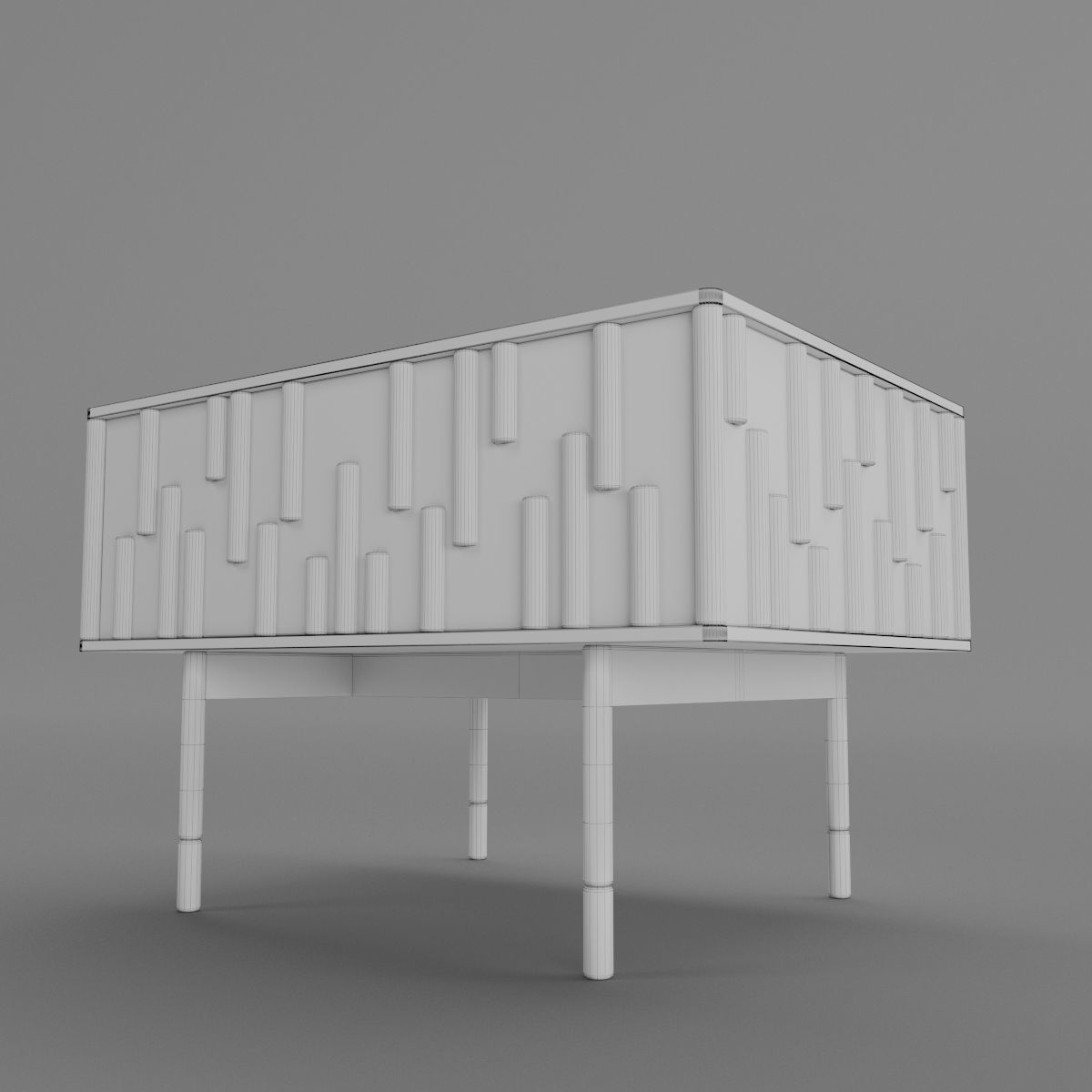 Drops Night Bedside Drawer   3D model_18