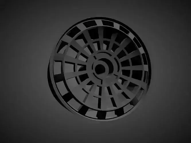 Rad48 RSI rims with Brakes and tires for Hot Wheels 3D print model