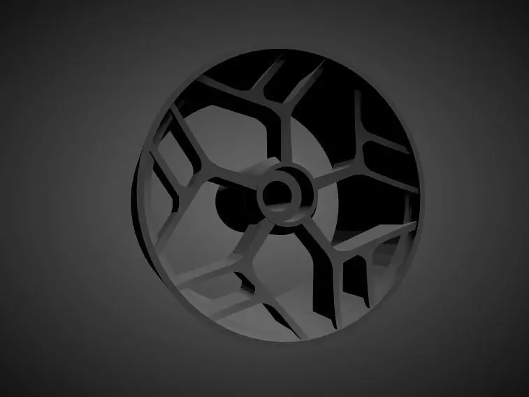 Felgen TBF-Duo rims with Brakes and tires for Hot Wheels 3D print model