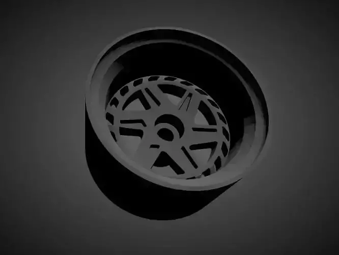 Brada FR-6t rims with tires for Hot Wheels