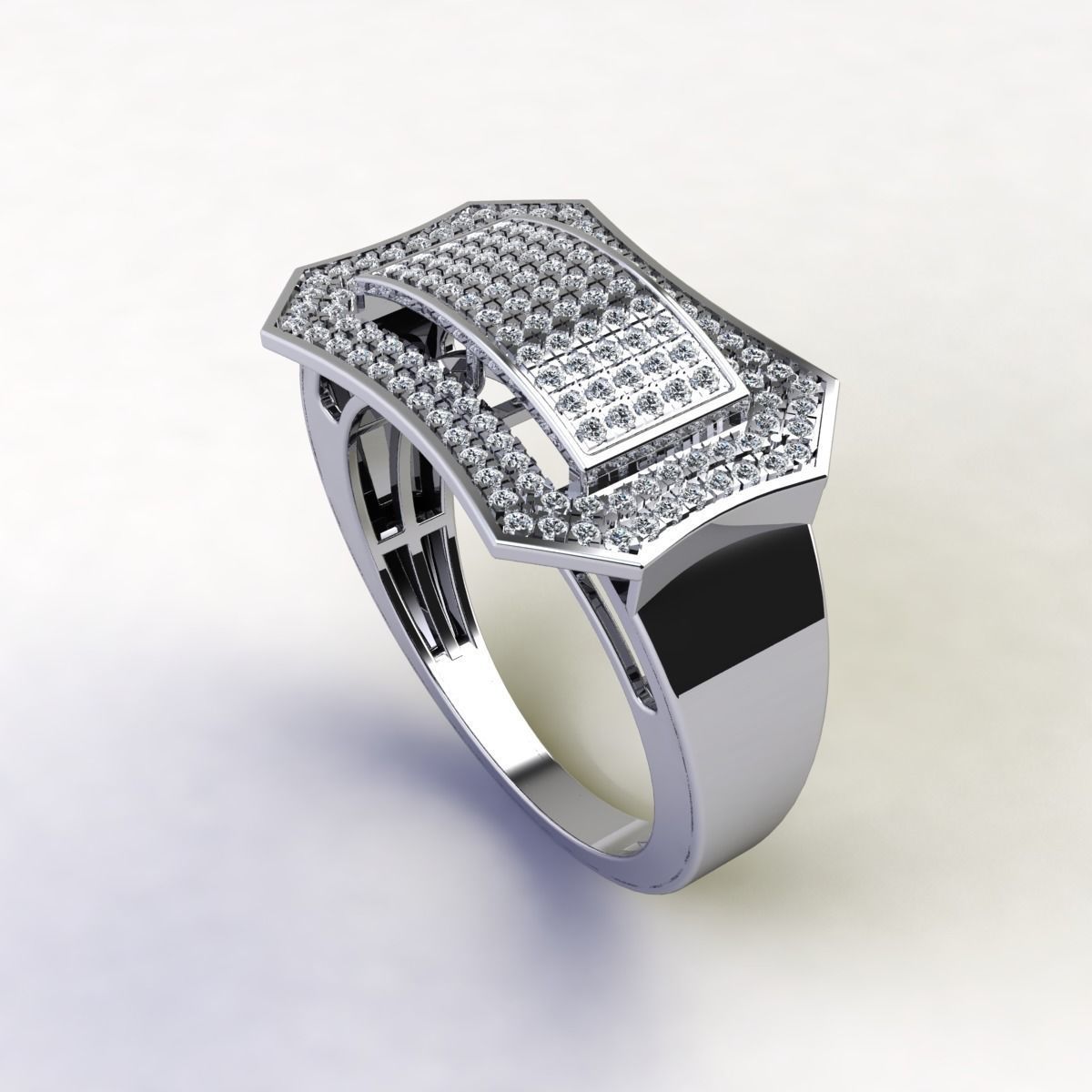 Mend Ring STL 3D print model_12