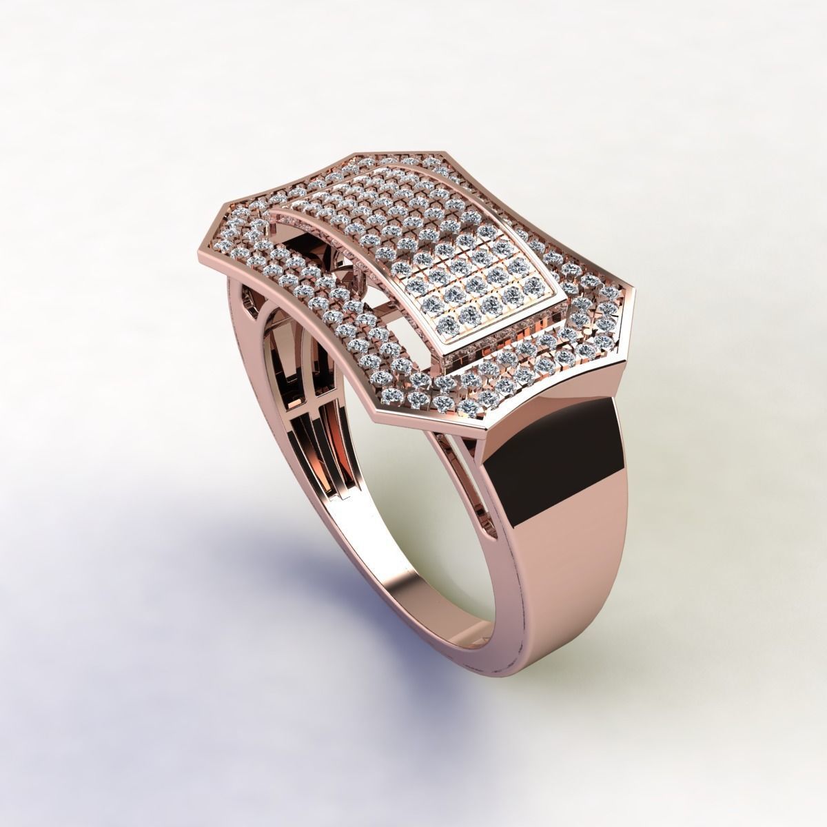 Mend Ring STL 3D print model_11