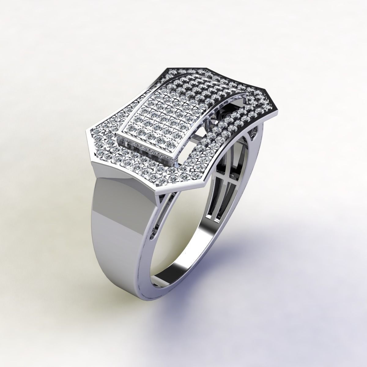 Mend Ring STL 3D print model_2