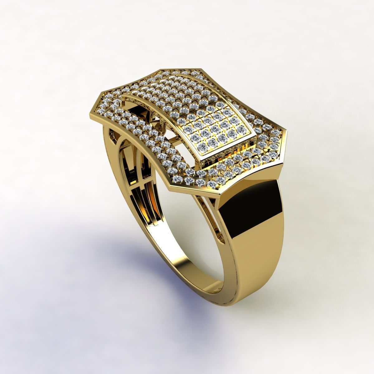 Mend Ring STL 3D print model_10