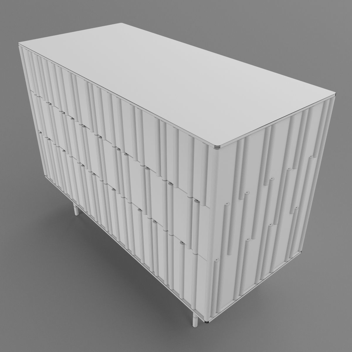 Drops Night Chest of Drawers   3D model_13