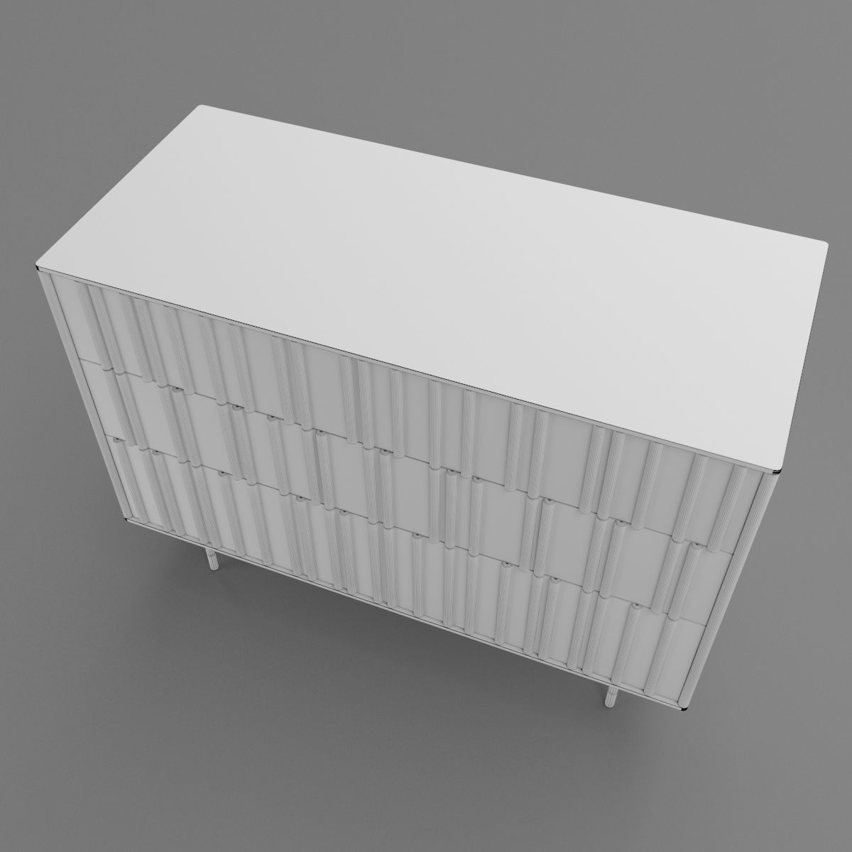 Drops Night Chest of Drawers   3D model_18