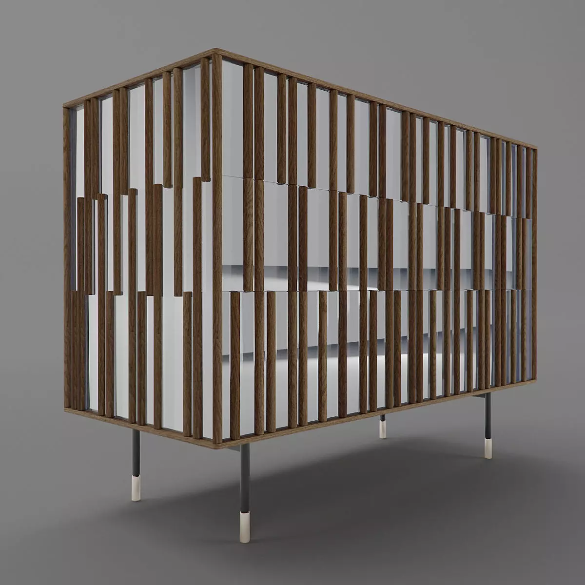 Drops Night Chest of Drawers   3D model_0