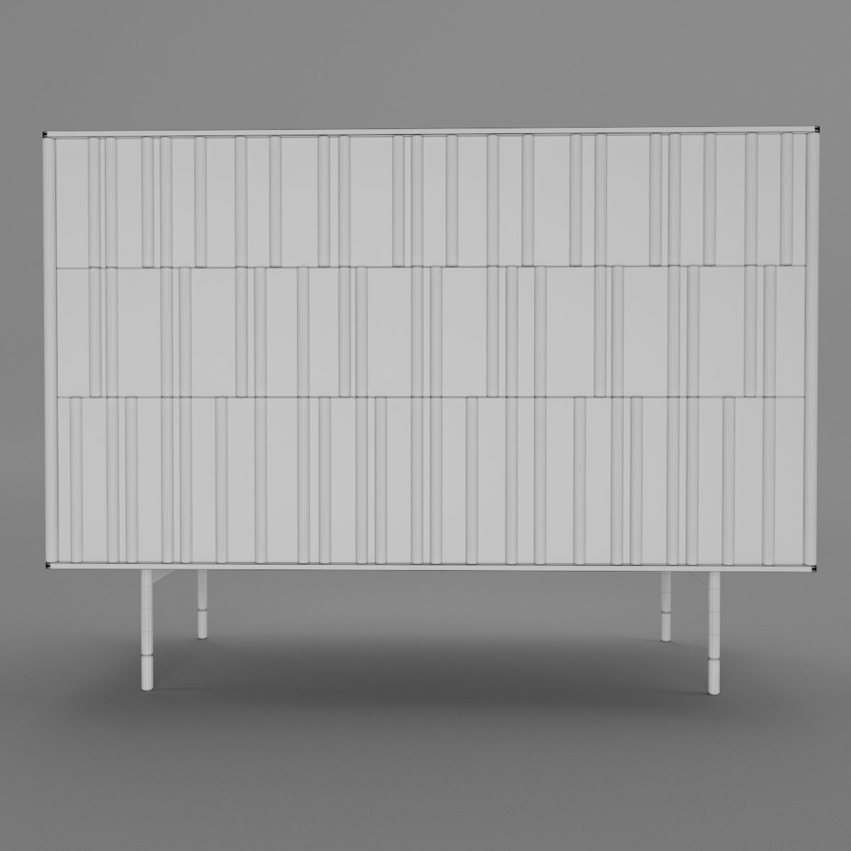 Drops Night Chest of Drawers   3D model_12