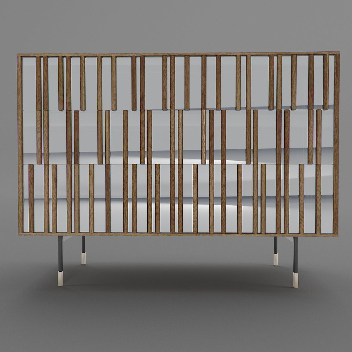 Drops Night Chest of Drawers   3D model_2