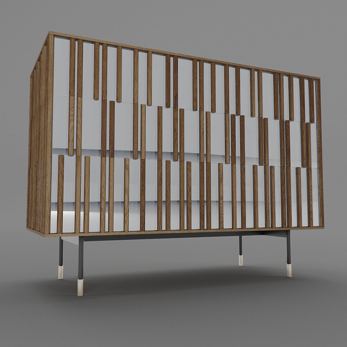Drops Night Chest of Drawers   3D model_9