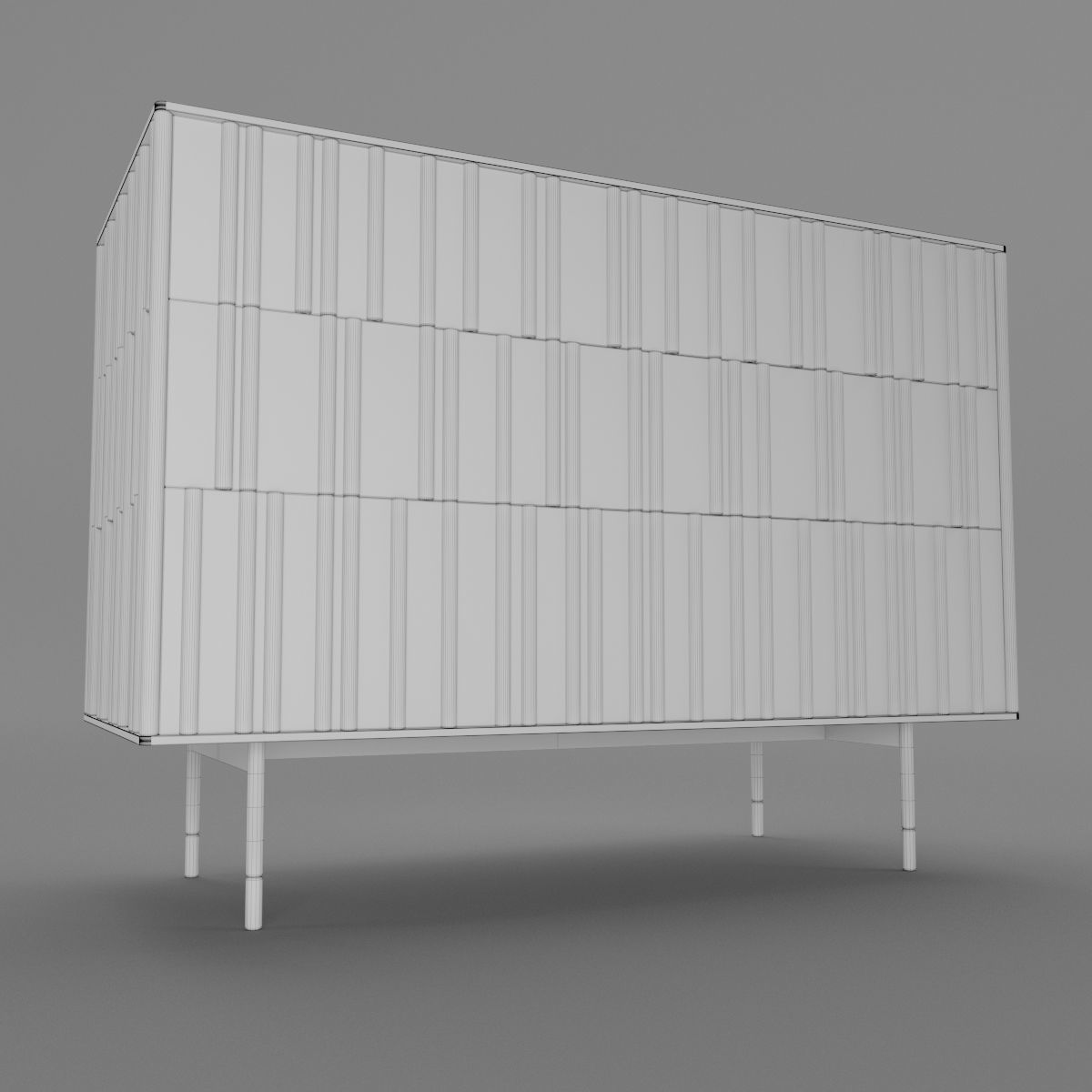 Drops Night Chest of Drawers   3D model_19