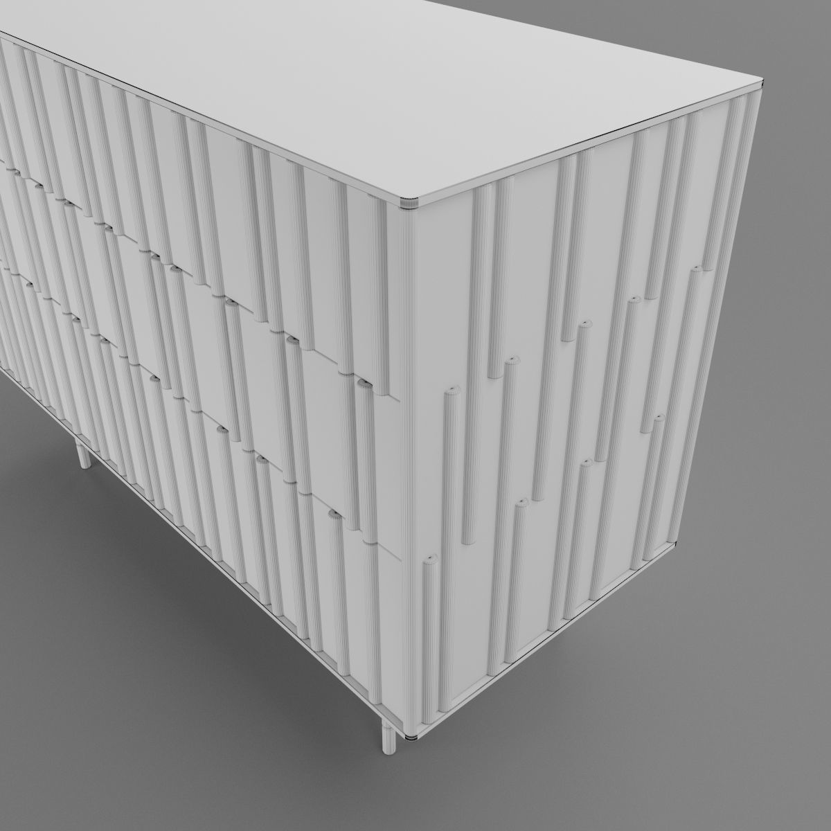 Drops Night Chest of Drawers   3D model_15