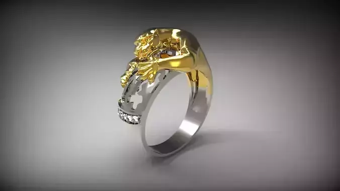 Pantera Ring 3D print model