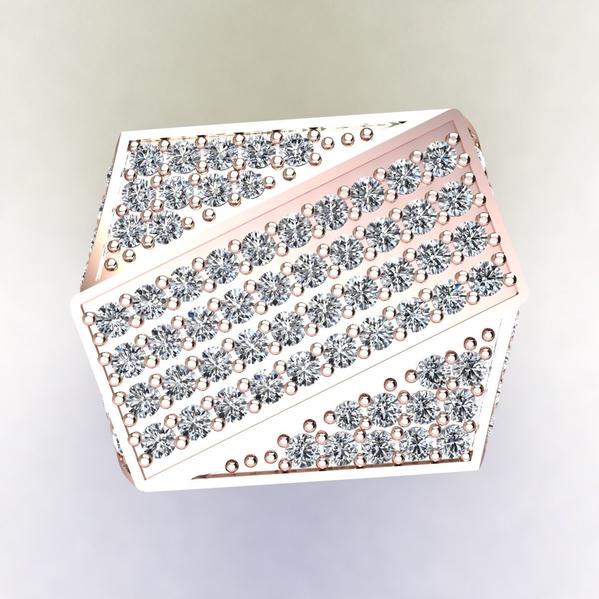 Top Mens Ring  3D print model_8