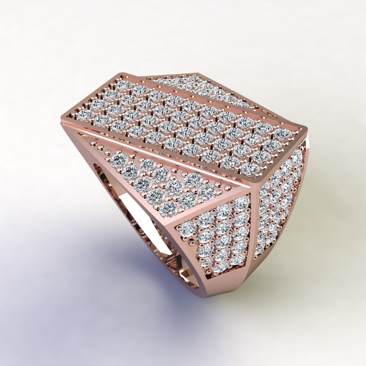 Top Mens Ring  3D print model_11