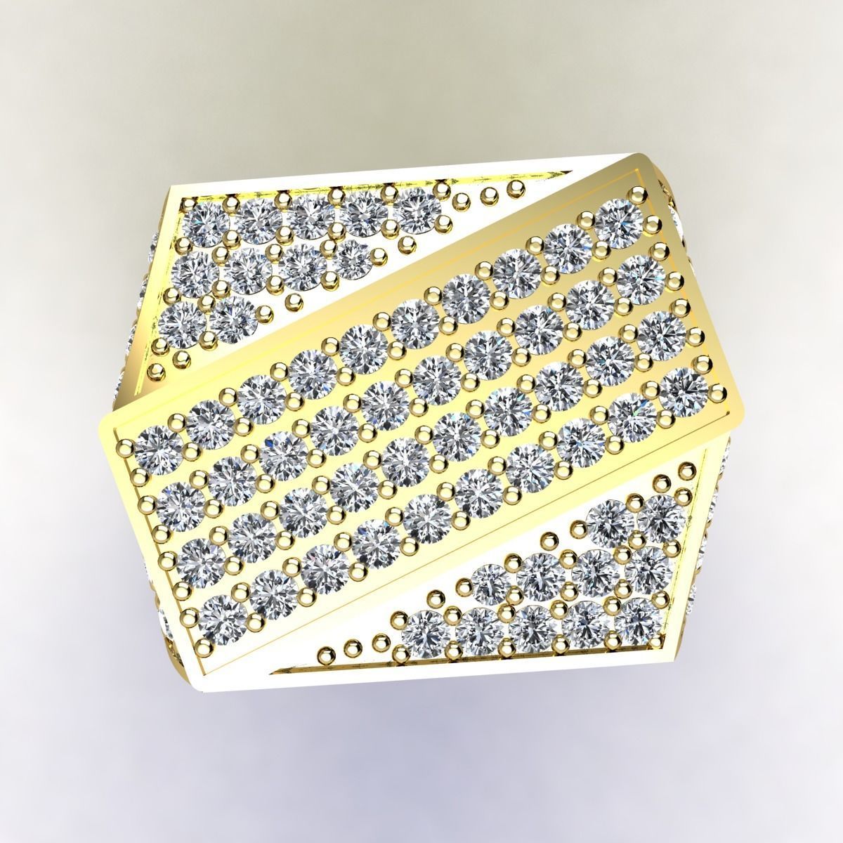 Top Mens Ring  3D print model_7